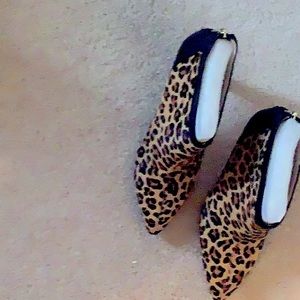 High heel tan bootie